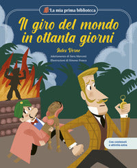 Giro del mondo in ottanta giorni basato sul romanzo di jules verne 