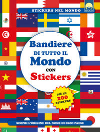 Bandiere di tutto il mondo con adesivi 