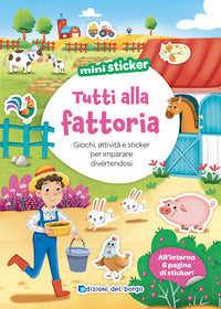 Tutti alla fattoria mini sticker 