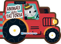 Animali della fattoria - ruote di feltro 