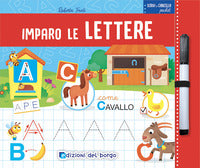 Imparo le lettere - scrivi e cancella pocket 