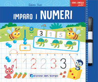Imparo i numeri - scrivi e cancella pocket 
