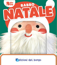 Babbo natale - un morbido pupazzo un libro burattino 
