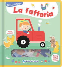 Fattoria - sticker di feltro 