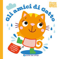 Amici di gatto - morbidi sticker 
