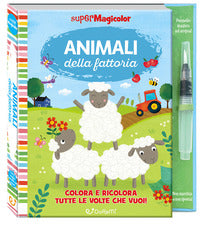 Animali della fattoria - colora e ricolora tutte le volte che vuoi ! 