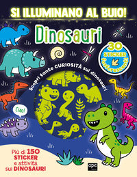 Dinosauri - si illuminano al buio 