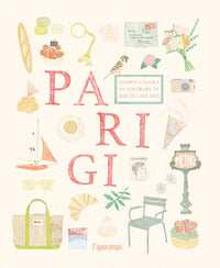 Parigi - adesivi e tavole da colorare 