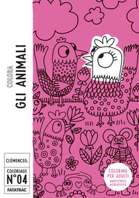 Colora gli animali - mandala 
