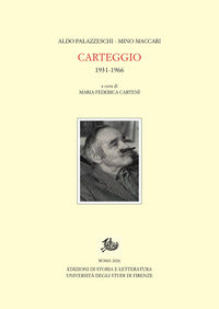 Carteggio 1931-1966 