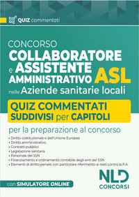 Concorso collaboratore e assistente amministrativo asl nelle aziende sanitarie locali quiz 