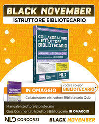 Collaboratore e istruttore bibliotecario 2025 manuale di teoria e quiz per tutte le prove 