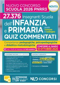 Concorso scuola pnrr3 - quiz commentati per il concorso scuola dell'infanzia e primaria 2025 - 2026 