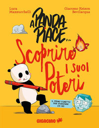 A panda piace scoprire i suoi poteri 