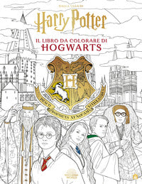 Harry potter il libro da colorare di hogwarts 