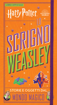 Harry potter lo scrigno weasley con gadgets 