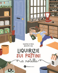 Liquirizie sui pattini a rotelle 