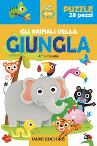 Animali della giungla - puzzle 28 pezzi 