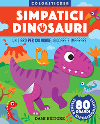 Simpatici dinosauri - colorsticker 