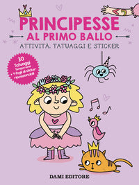 Principesse al primo ballo - attivita' tatuaggi e sticker con tatuaggi temporanei 