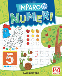 Imparo i numeri - con adesivi 