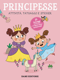 Principesse - attivita' tatuaggi e sticker con tatuaggi temporanei 