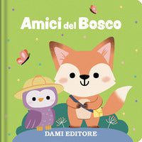 Amici del bosco - con puzzle in legno 