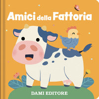 Amici della fattoria - con puzzle in legno 