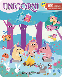 Unicorni - 100 sticker riposizionabili 