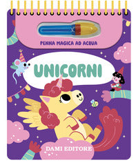 Unicorni con penna magica ad acqua 
