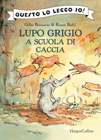 Lupo grigio a scuola di caccia 