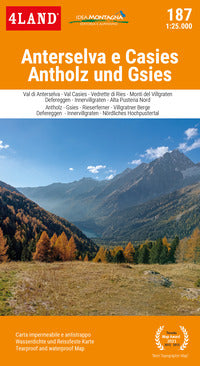 Anterselva e casies 1:25.000 