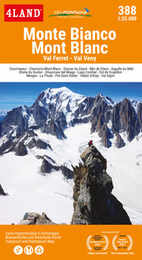 Monte bianco 1:25.000 