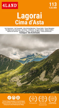 Lagorai cima d'asta 1:25.000 