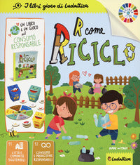 R come riciclo - agenda 2030 con tessere gioco 