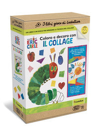 Coloro e decoro con il collage i libri gioco del piccolo bruco maisazio 