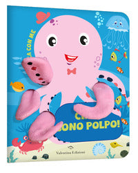 Ciao sono polpo gioca con me - libro pupazzo 
