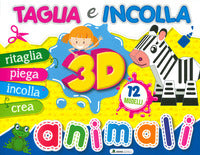Animali 3d - taglia e incolla 