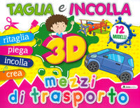 Mezzi di trasporto 3d - taglia e incolla 