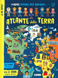 Atlante della terra - mappe visuali per bambini 
