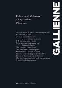 Altra met? del sogno mi appartiene - il libro nero 