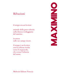 Rifrazioni - con testo a fronte in portoghese 