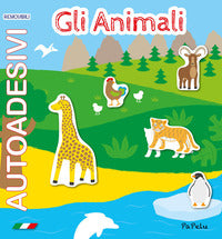 Animali - autoadesivi removibili 