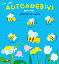 Animali del giardino - i miei primi autoadesivi removibili 