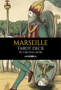 Marseille tarot deck con 78 cards in 4 colours 