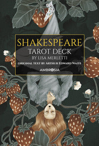 Shakespeare tarot deck con 78 cards in 4 colours 