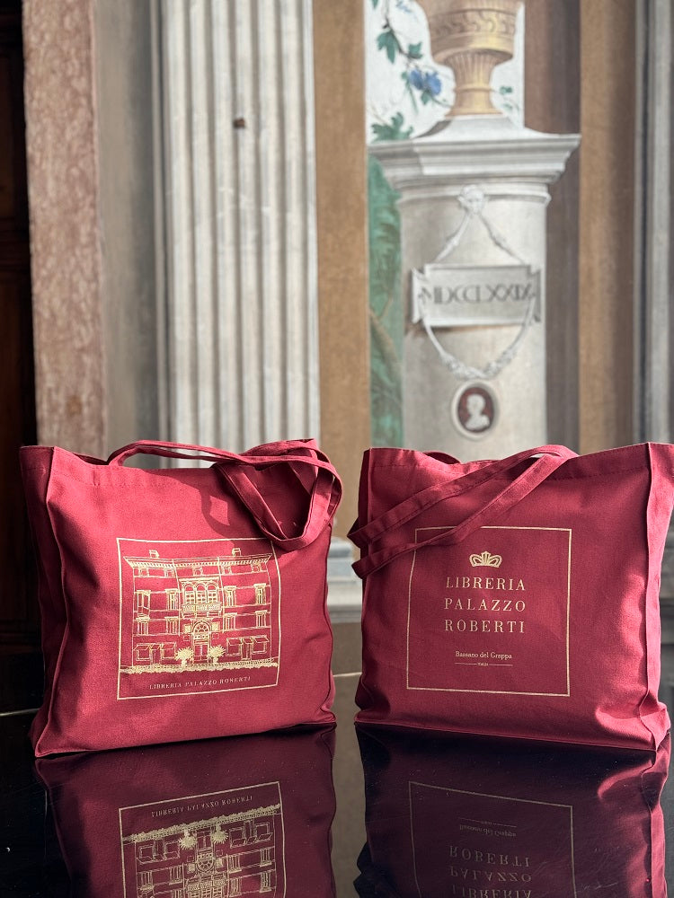 Palazzo roberti borsa istituzionale granata 